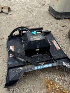 Blue Diamond mini skid steer brush mowe — photo 7