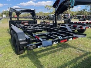 New 2026 Horizon 7 x 14 Gooseneck Roll Off Frame Trailer 14k GVWR — photo 7