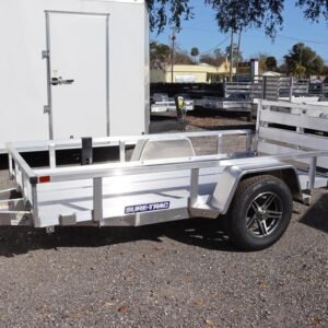5×10 Aluminum Tube Top Utility