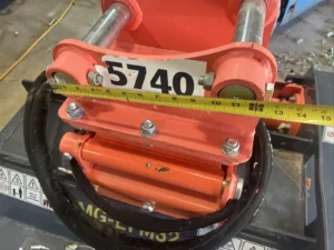 TMG EFM-32 excavator flail mower New 3-5 Ton Mini New 10-16 Gpm 45 Mm Pins — photo 6
