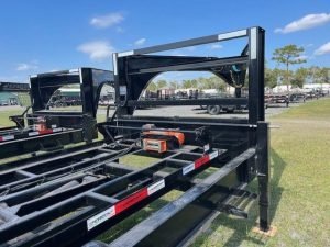 New 2026 Horizon 7 x 14 Gooseneck Roll Off Frame Trailer 14k GVWR — photo 5