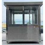 6.5 x 12 Stainless Steel Bathroom Guard Shack — photo 2