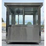 6.5 x 12 Stainless Steel Bathroom Guard Shack — photo 4