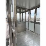 6.5 x 12 Stainless Steel Bathroom Guard Shack — photo 6