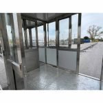 6.5 x 12 Stainless Steel Bathroom Guard Shack — photo 7