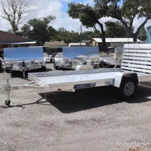 6.5×12 Aluminum Utility Trailer with 7″ Heavy Duty Frame Rail