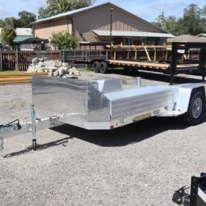 6.5×14.5 Aluminum Heavy Tilt Utility Trailer with Slingshot Package