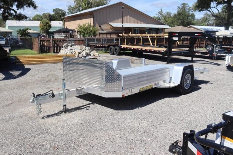 6.5×14.5 Aluminum Heavy Tilt Utility Trailer with Slingshot Package