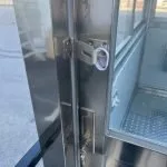 Trailer Mounted Guard Shack, 6.5×8 Stainless, w/HVAC and Electric, Honda Generator — photo 7