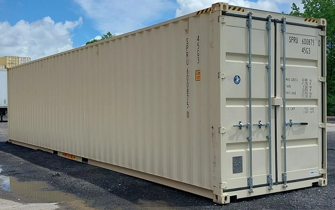 New One Trip 40ft High Cube Open Side 4-Door Shipping Storage Container — photo 7