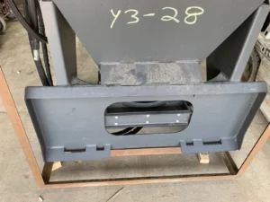 Wolverine Skid Steer Salter Seed Spreader Hydraulic Powered Cat Bobcat Kubota — photo 8