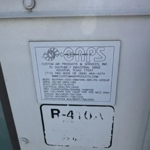2016 Caps Air Conditioner 460 3 Phase Portable Ppkh-25td-0nn72ke-5e5-p2-g2ceup — photo 7