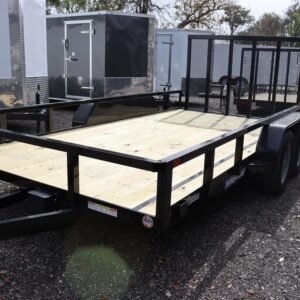 7×14 Black Tube Top Utility