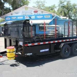 7×16 Steel High Side by Sure Trac Trailers