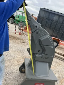 Volvo EC480 ripper frost tooth new excavator 100 110 MM Pins New EC 480 — photo 8