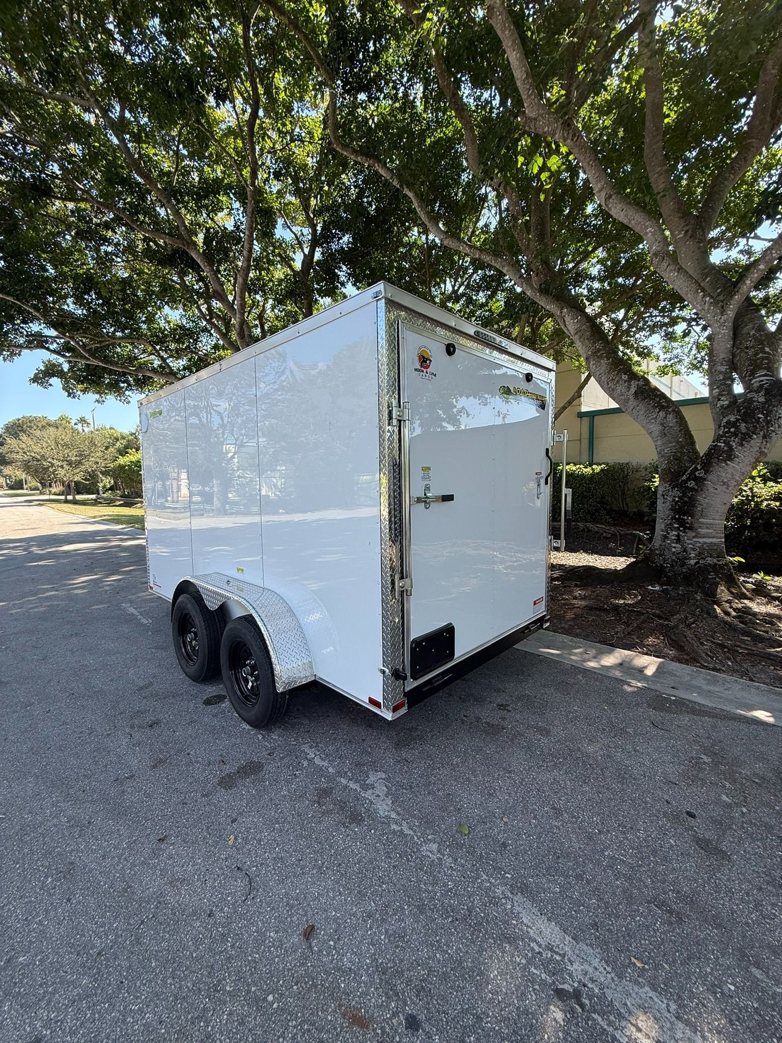 New 2026 Hook & Line 6 x 12 Enclosed 7k Trailer — photo 9