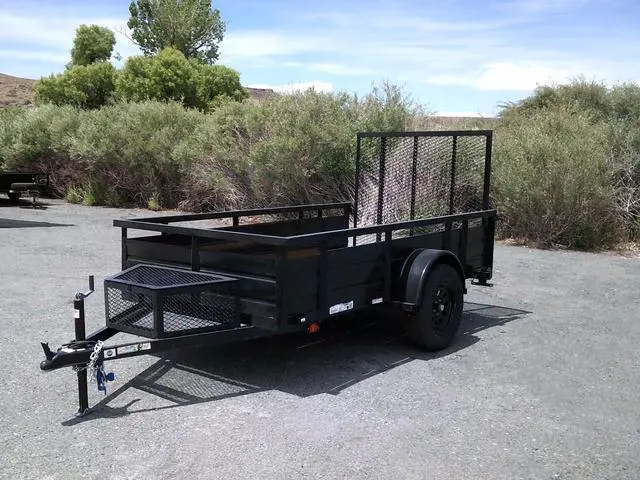5 X 10 Carry-On Utility Pipe Top Trailer — photo 2