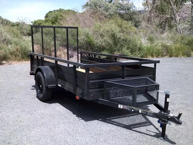 5 X 10 Carry-On Utility Pipe Top Trailer — photo 4