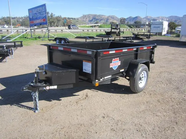 5 X 8 Carry-On Dump 5K Trailer — photo 5