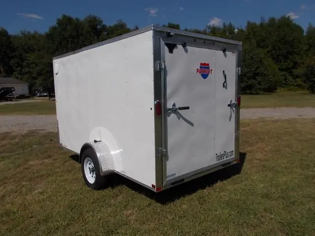 6 X 12 Carry-On Enclosed Cargo Trailer — photo 3
