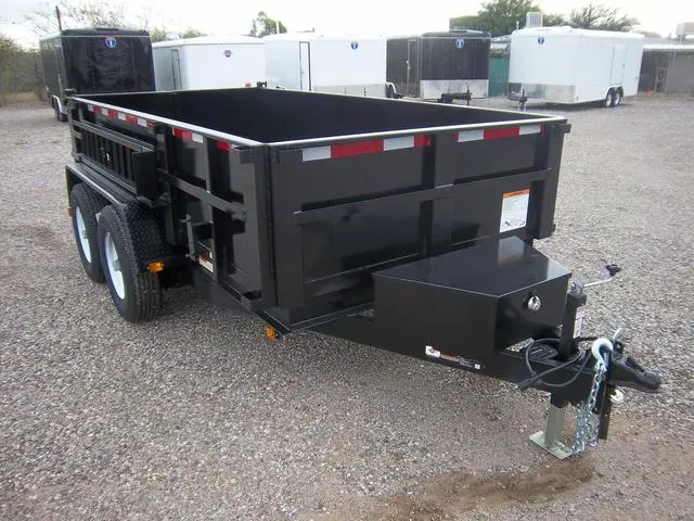 6 X 12 Carry-On Patriot Dump 12K Trailer — photo 2
