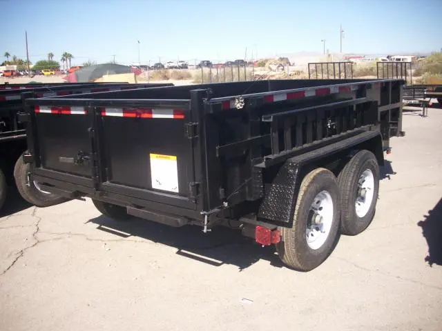 6 X 12 Carry-On Patriot Dump 12K Trailer — photo 5