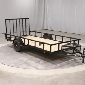 6 X 14 Carry-On Utility Pipe Top Trailer