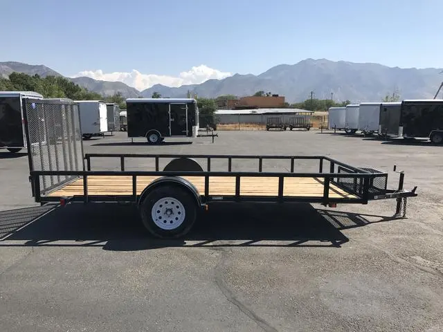 6 X 14 Carry-On Utility Pipe Top Trailer — photo 3
