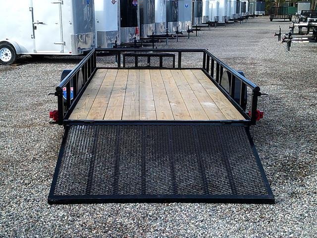 6 X 14 Carry-On Utility Pipe Top Trailer — photo 4
