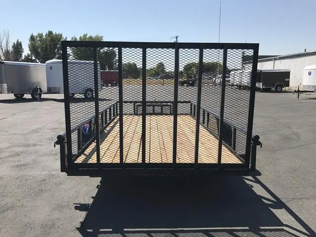 6 X 14 Carry-On Utility Pipe Top Trailer — photo 5
