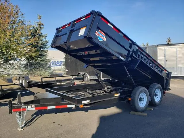 7 X 14 Carry-On Patriot Dump 14K Trailer — photo 3