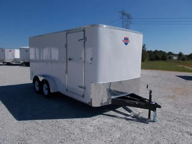 7 X 16 Carry-On Enclosed Cargo Trailer — photo 2