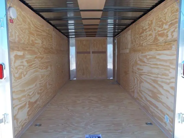 7 X 16 Carry-On Enclosed Cargo Trailer — photo 5