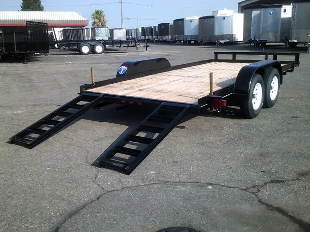 7 X 18 Carry-On Car Hauler 7K Trailer — photo 5