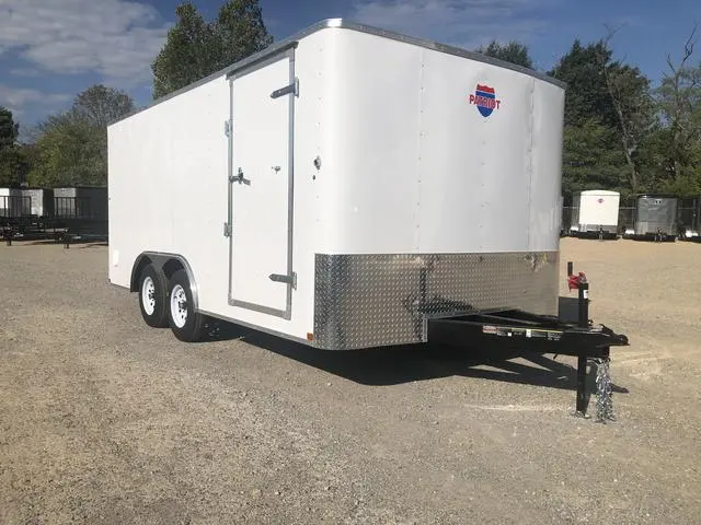 8.5 X 16 Carry-On Enclosed Cargo Trailer — photo 2