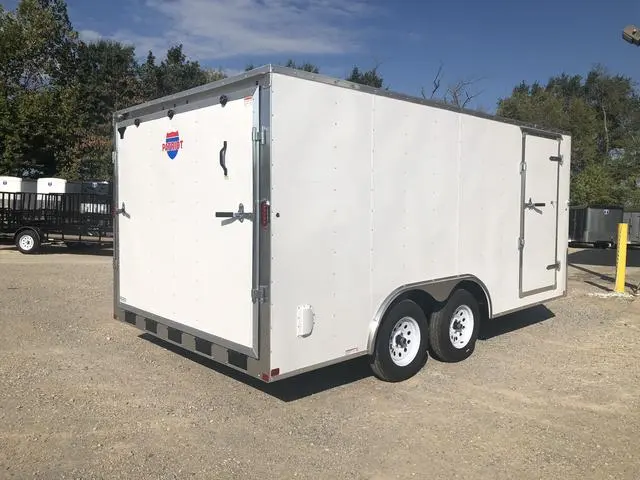 8.5 X 16 Carry-On Enclosed Cargo Trailer — photo 3