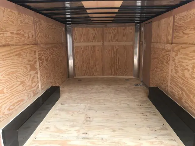 8.5 X 16 Carry-On Enclosed Cargo Trailer — photo 5