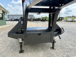 Deluxe 25000 GVWR Flatbed Tilt Gooseneck Trailer — photo 2