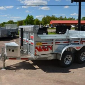 2023 N&N 6×10 Galvanized 5T Dump Trailers