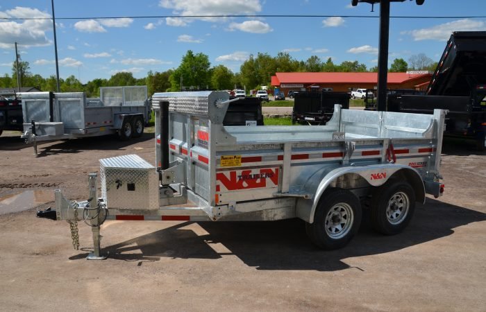 2023 N&N 6×10 Galvanized 5T Dump Trailers — photo 2