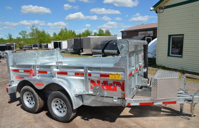 2023 N&N 6×10 Galvanized 5T Dump Trailers — photo 4