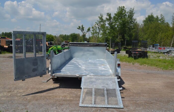 2023 Advantage 6X12 5 Ton Dump Trailer — photo 5