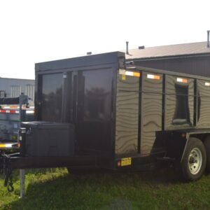 203 Competition Trailers 6×12 7 Ton Dump – High Sides