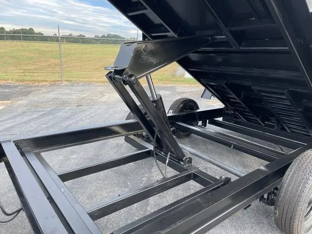 7 X 14 Interstate Bumper Pull Dump Trailer — photo 5