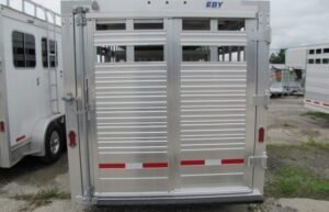 2023 EBY Maverick 20′ Aluminum Livestock Trailer — photo 5