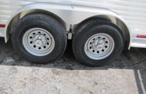 2023 Adams Trailers 16′ Gooseneck Aluminum Stock Trailer — photo 6