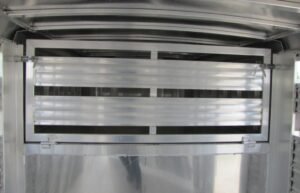 2023 Adams Trailers 16′ Gooseneck Aluminum Stock Trailer — photo 9