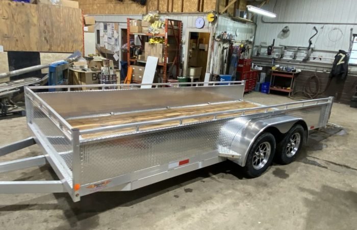 2023 Enbeck 7X16 Aluminum Landscaper — photo 2