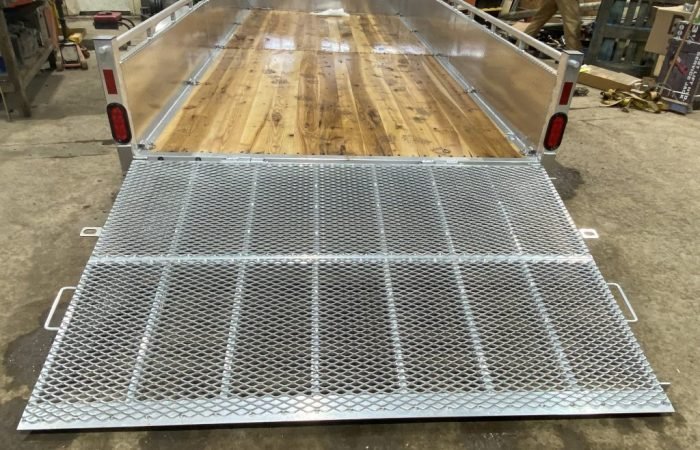 2023 Enbeck 7X16 Aluminum Landscaper — photo 4
