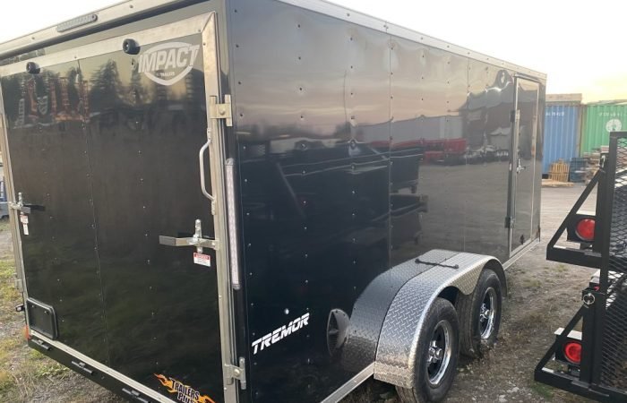 2023 Impact 7X16 Heavy Duty Cargo Trailer — photo 7